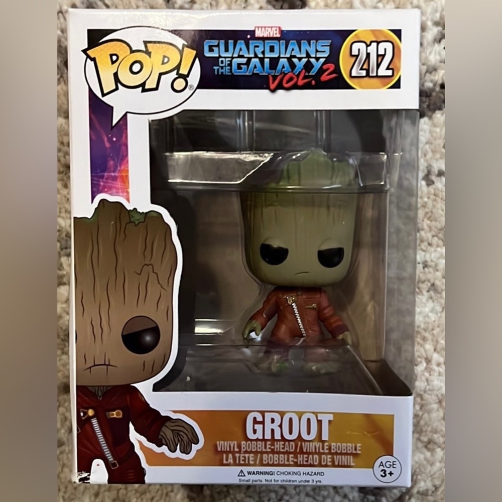 Guardians of the Galaxy Volume 2 Groot #212 Funko Pop!